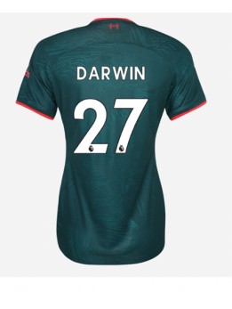 Liverpool Darwin Nunez #27 Ausweichtrikot für Frauen 2022-23 Kurzarm